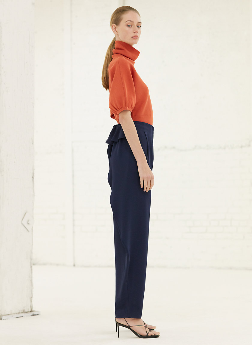 JEMIMA PANT - High-waisted, ruffled pant JEMIMA PANT - High-waisted, ruffled pant