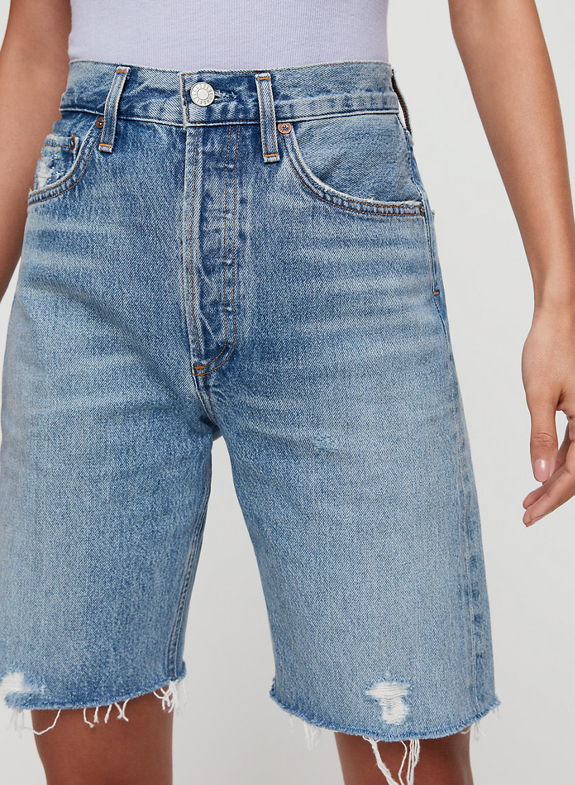 90S SHORT ROUNDABOUT - Cut-off, Bermuda denim shorts 90S SHORT ROUNDABOUT - Cut-off, Bermuda denim shorts