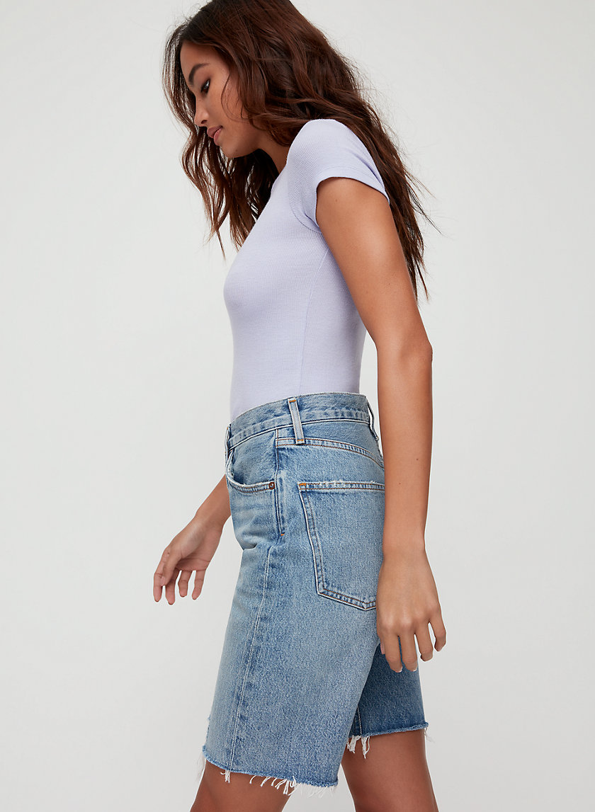 90S SHORT ROUNDABOUT - Cut-off, Bermuda denim shorts 90S SHORT ROUNDABOUT - Cut-off, Bermuda denim shorts