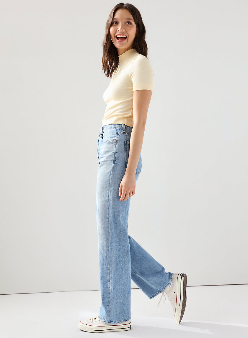 ANNINA TULAROSA - High-waisted wide-leg jean ANNINA TULAROSA - High-waisted wide-leg jean