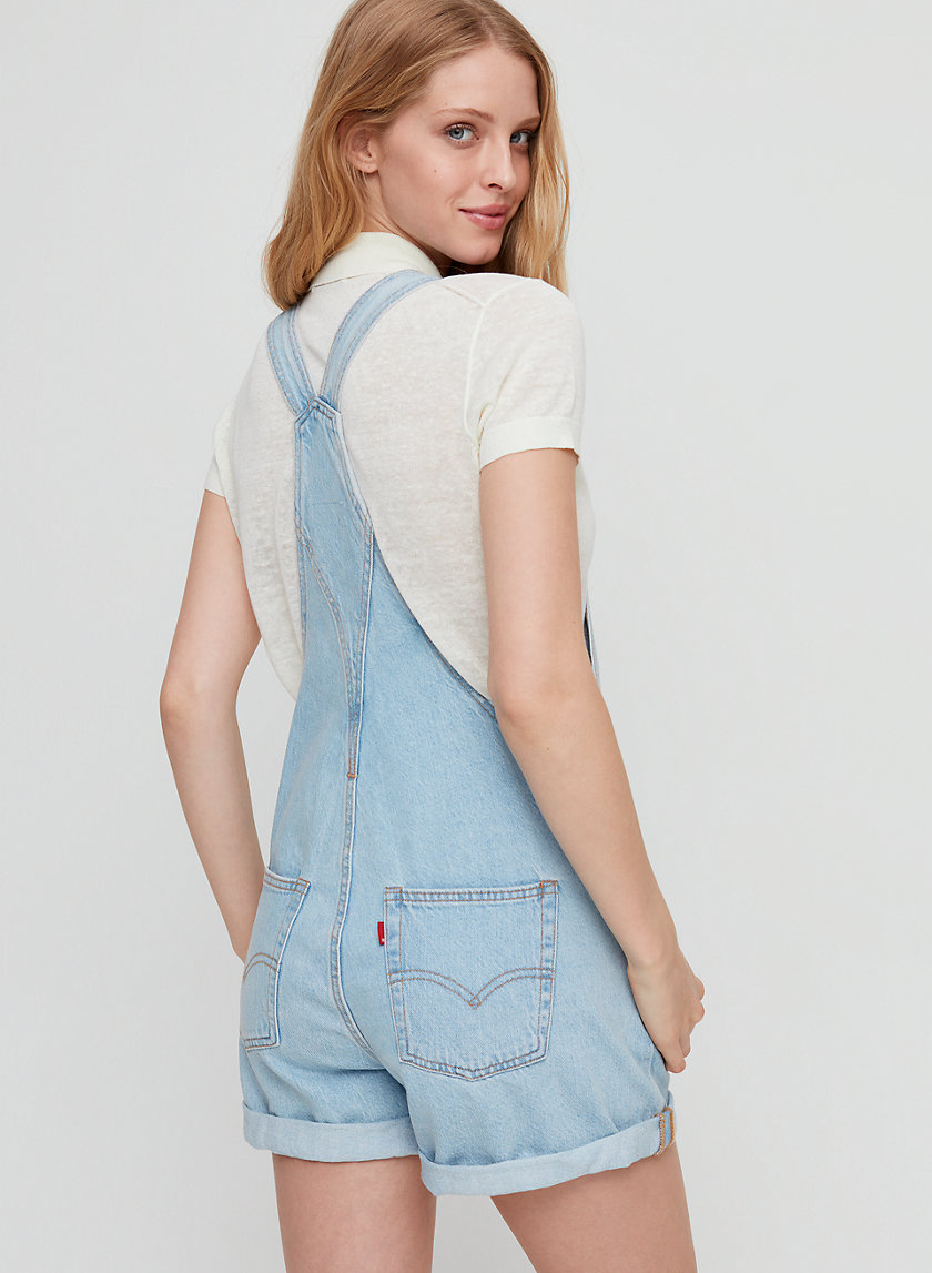 levis jean short overalls