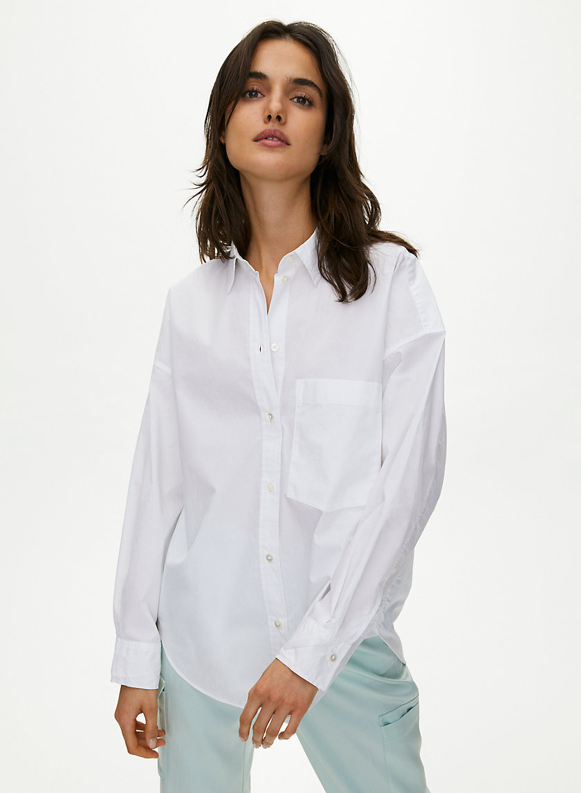 The Group by Babaton EVERYDAY BUTTON-UP | Aritzia CA