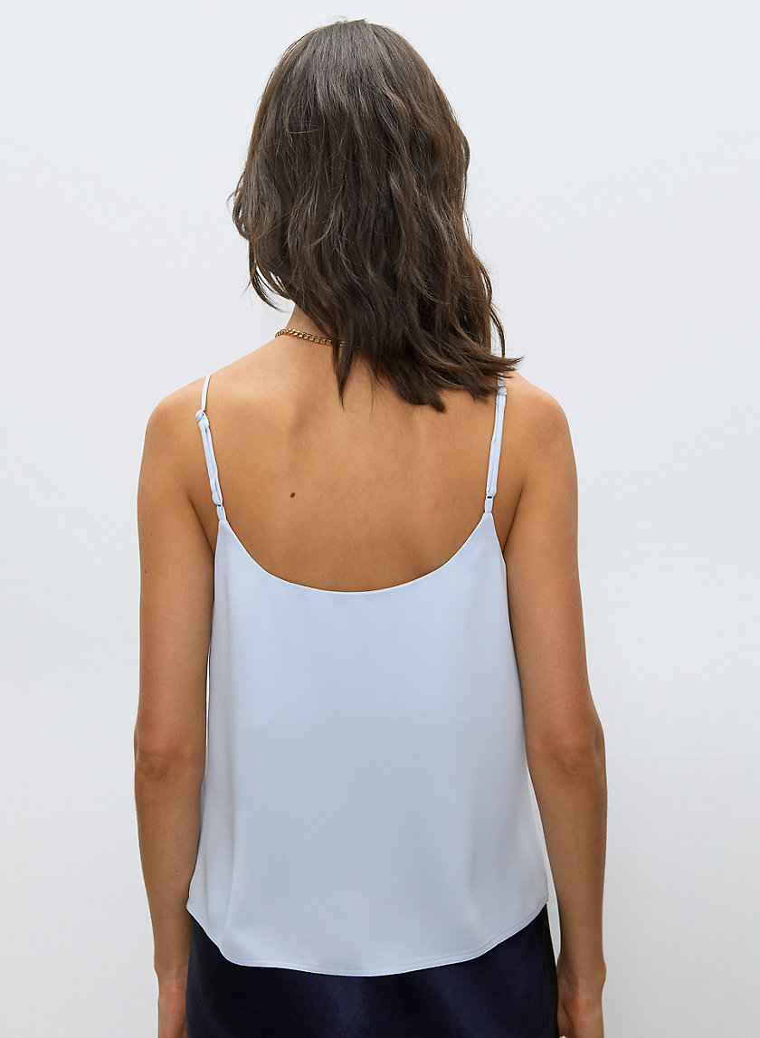COWLNECK CAMISOLE - Matte satin camisole COWLNECK CAMISOLE - Matte satin camisole