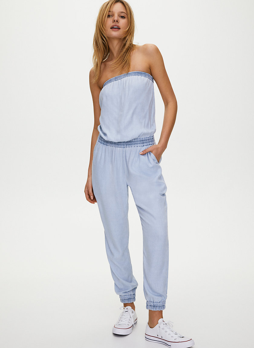 aritzia strapless jumpsuit