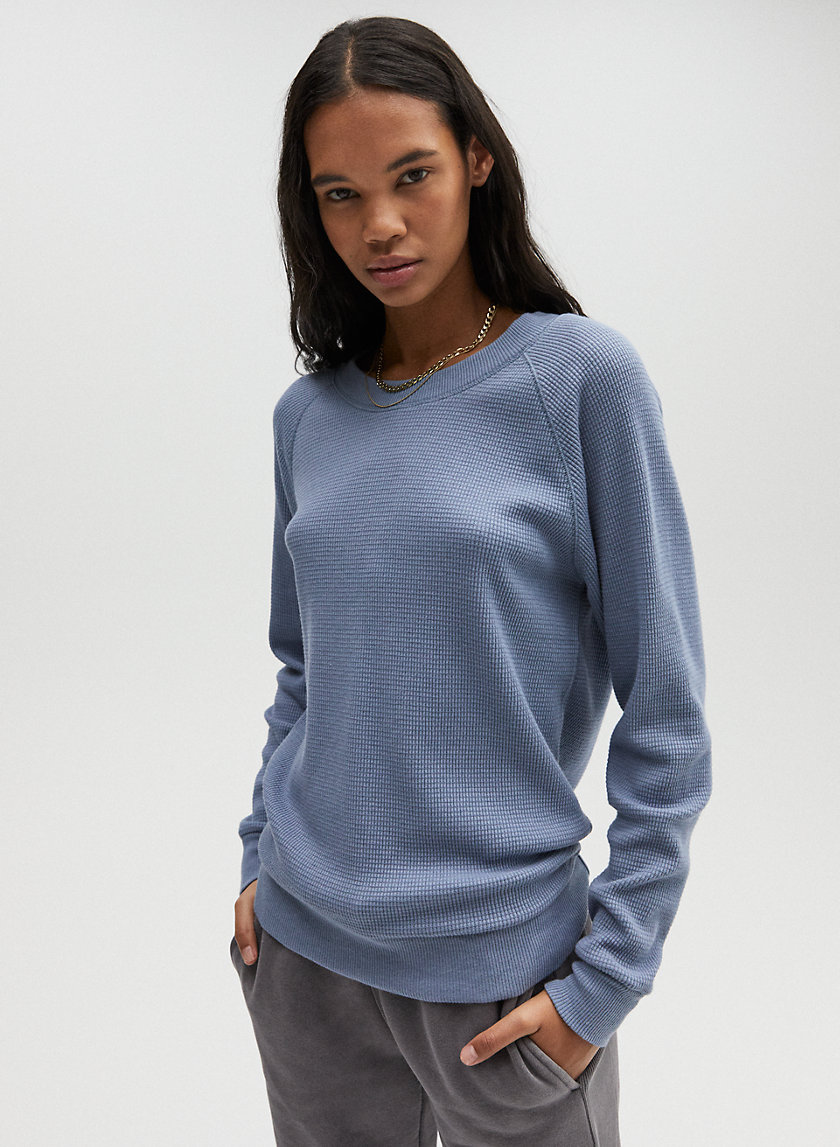 ANDREWS THERMAL - Waffle-knit thermal top ANDREWS THERMAL - Waffle-knit thermal top