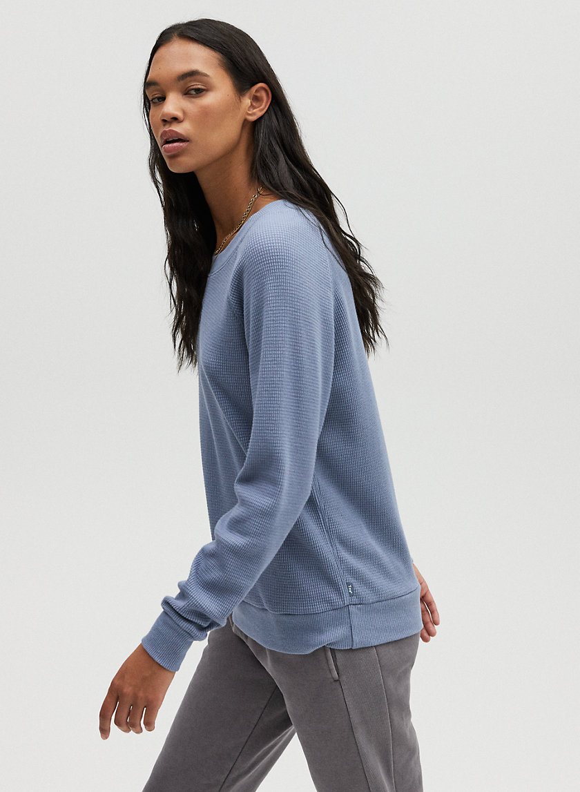 ANDREWS THERMAL - Waffle-knit thermal top ANDREWS THERMAL - Waffle-knit thermal top