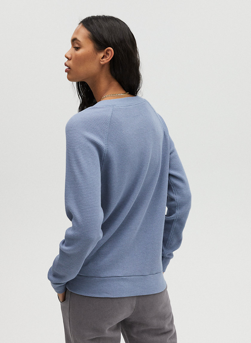 ANDREWS THERMAL - Waffle-knit thermal top ANDREWS THERMAL - Waffle-knit thermal top