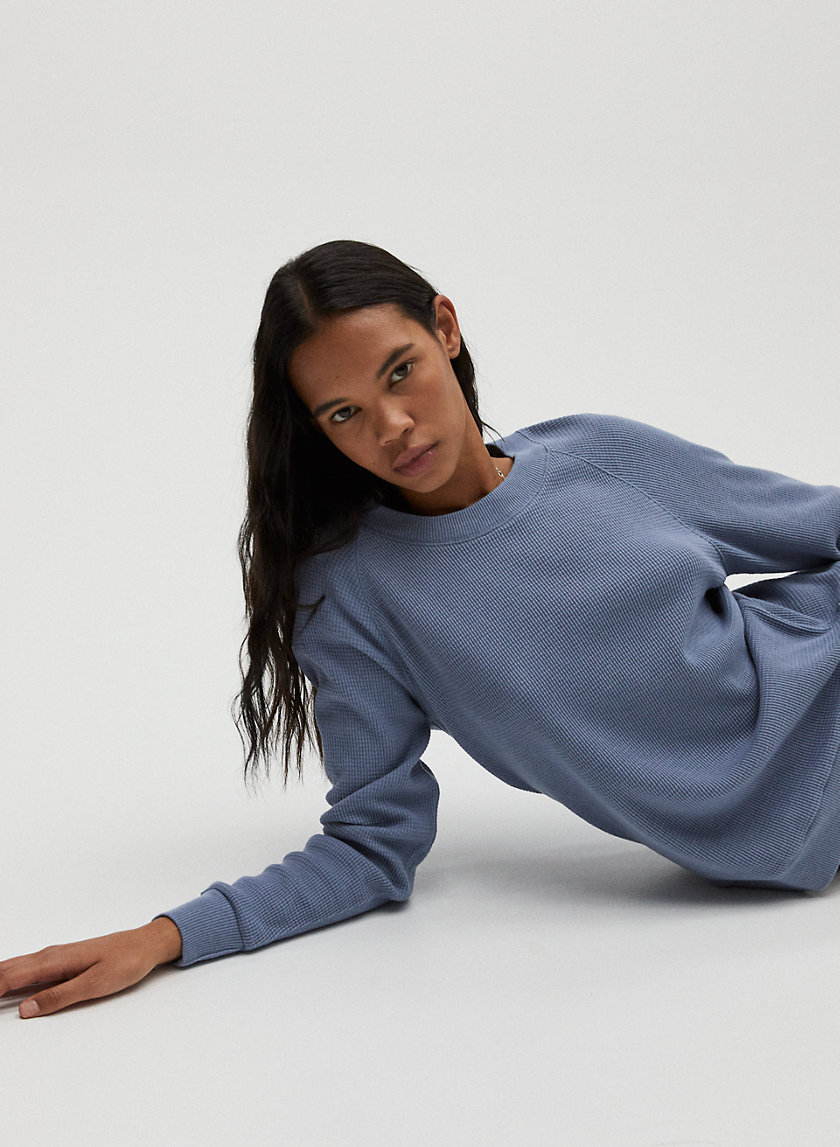 ANDREWS THERMAL - Waffle-knit thermal top ANDREWS THERMAL - Waffle-knit thermal top