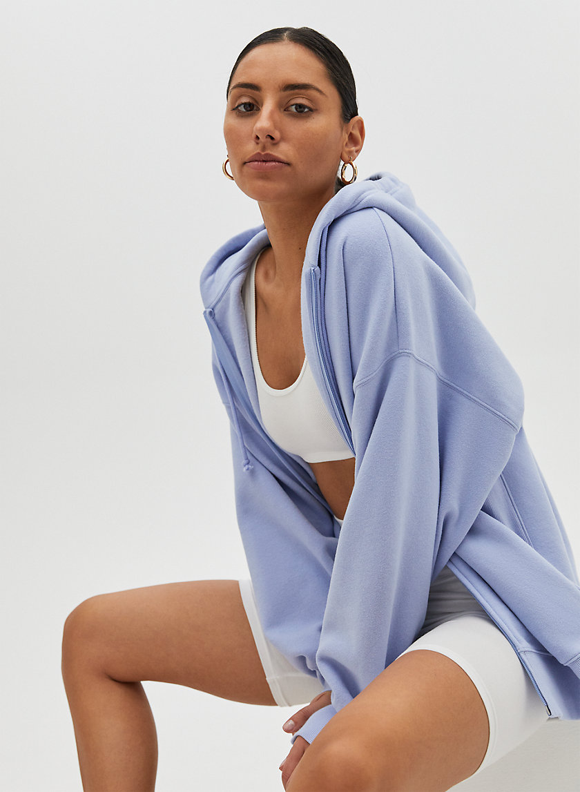 Tna BOYFRIEND ZIP HOODIE Aritzia CA