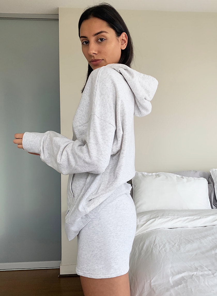 tna airy fleece shorts