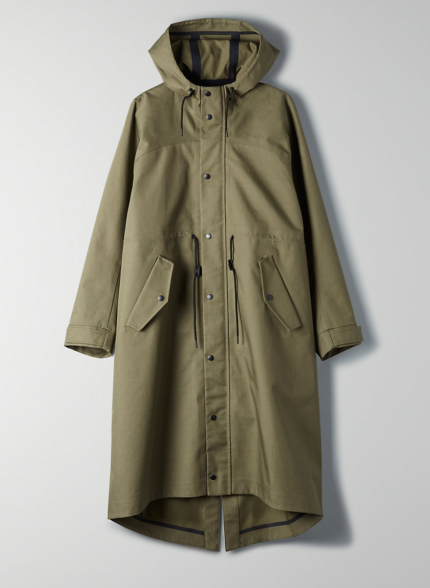 aritzia raincoat