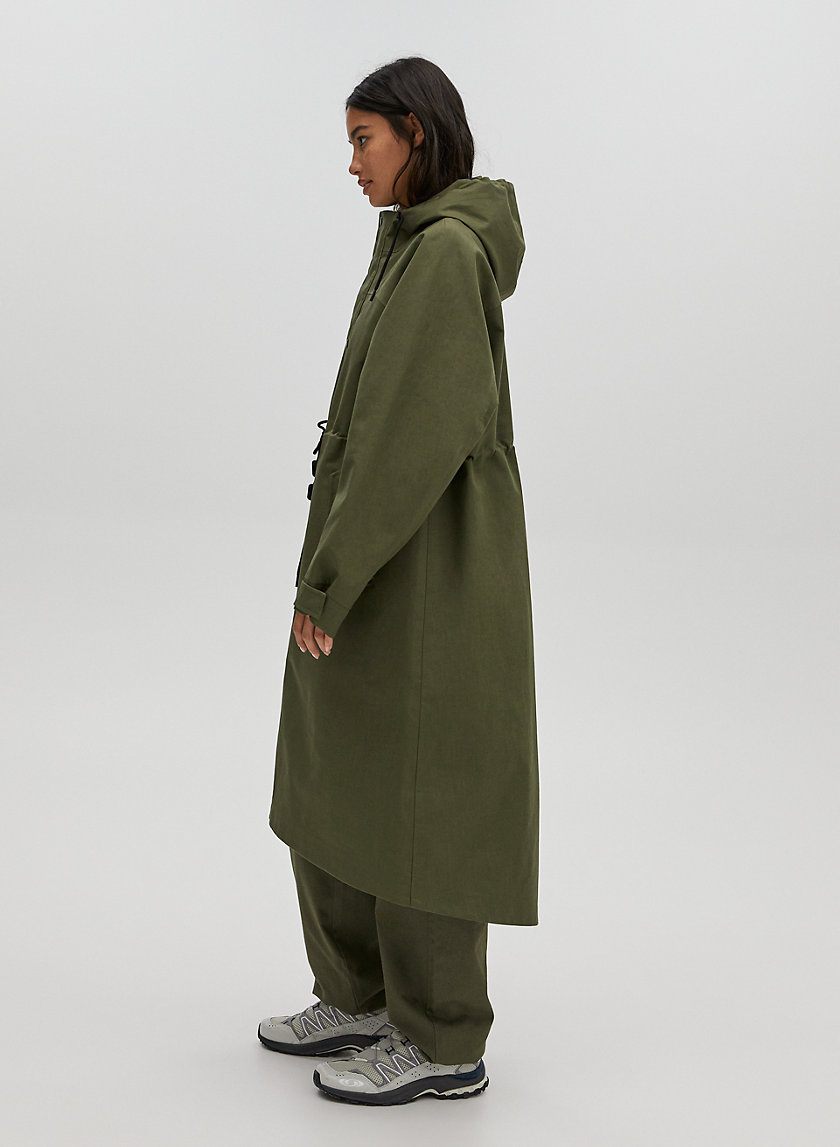 aritzia raincoat