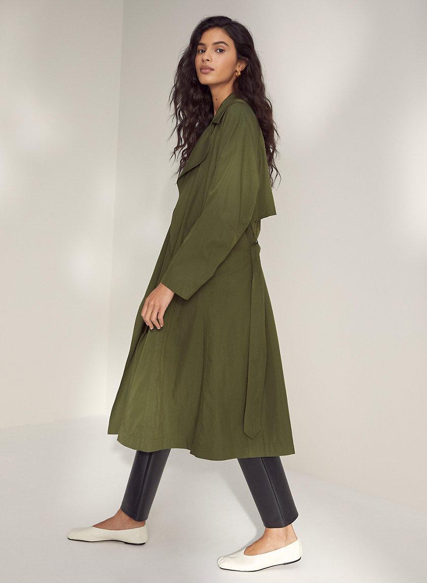 Aritzia on sale trench coat