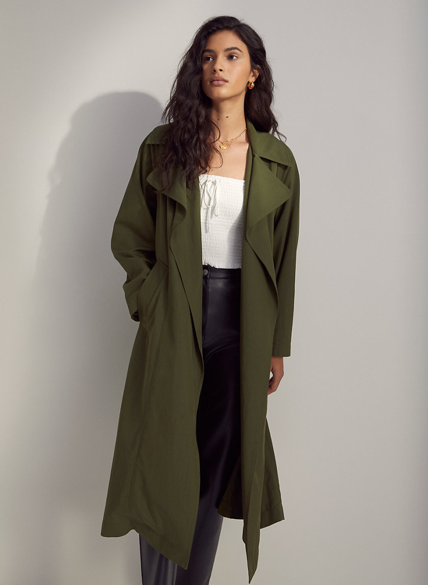 Wilfred REQUIEM TRENCH COAT | Aritzia CA