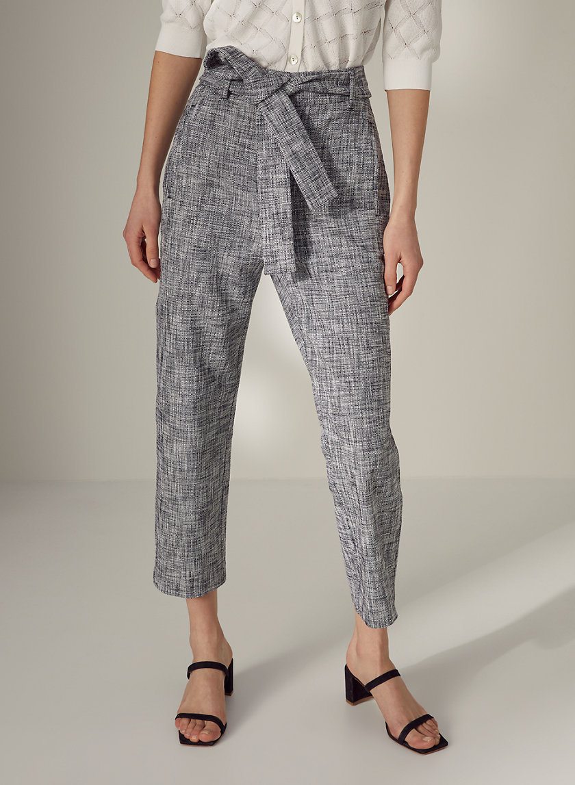 high waisted slacks petite