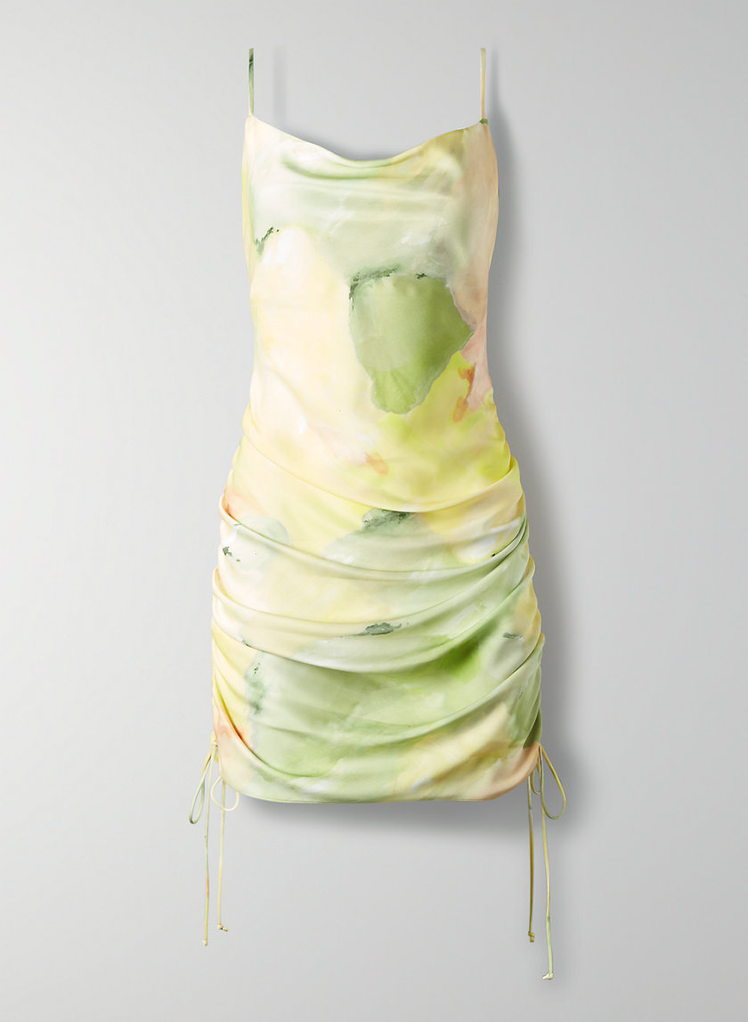 Wilfred ONLY RUCHED SLIP DRESS | Aritzia US