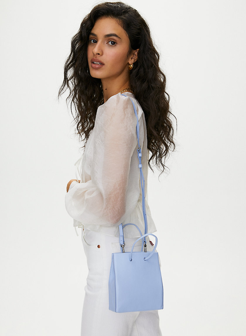 Auxiliary LEATHER SHOPPER BAG | Aritzia US