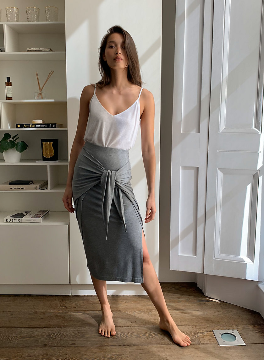 Community WRAP SKIRT | Aritzia CA