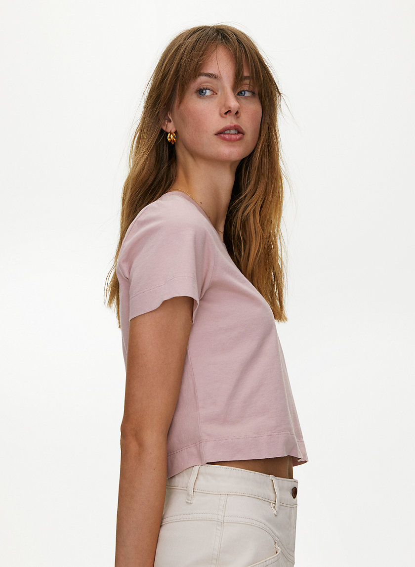 WEEKEND T-SHIRT - Cropped cotton t-shirt WEEKEND T-SHIRT - Cropped cotton t-shirt
