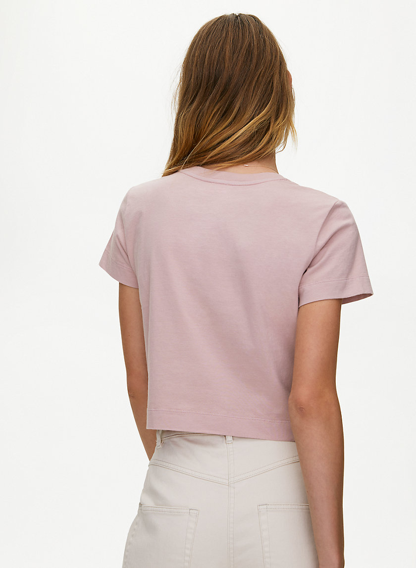 WEEKEND T-SHIRT - Cropped cotton t-shirt WEEKEND T-SHIRT - Cropped cotton t-shirt