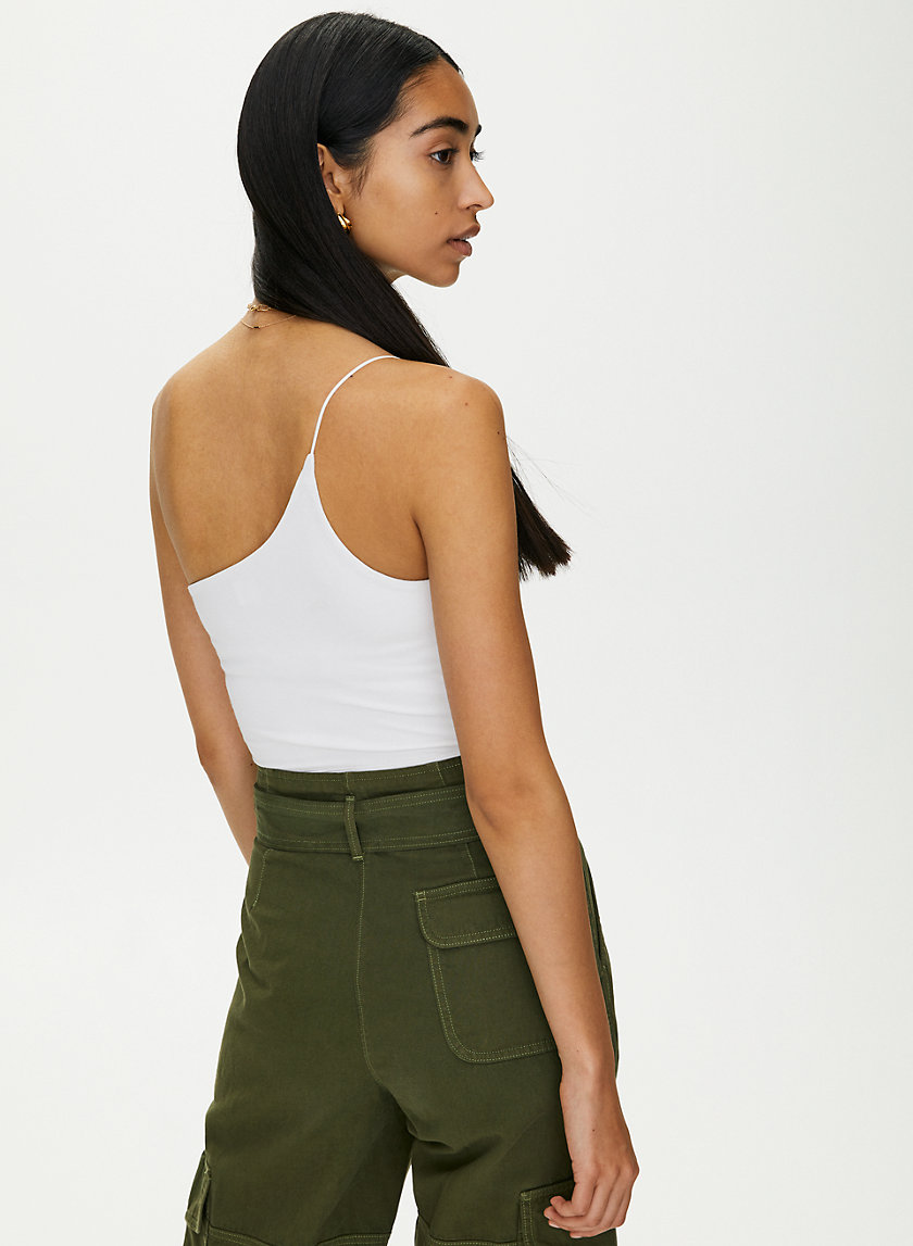 NICOLE TOP - One-shoulder crop top NICOLE TOP - One-shoulder crop top