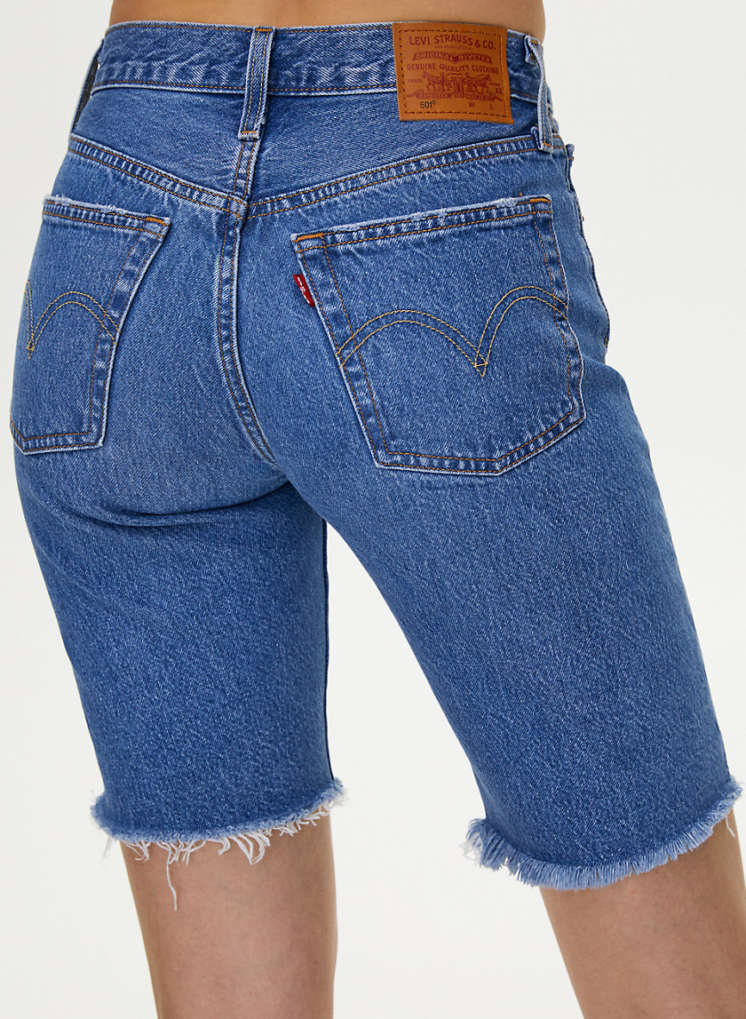 501 knee length shorts