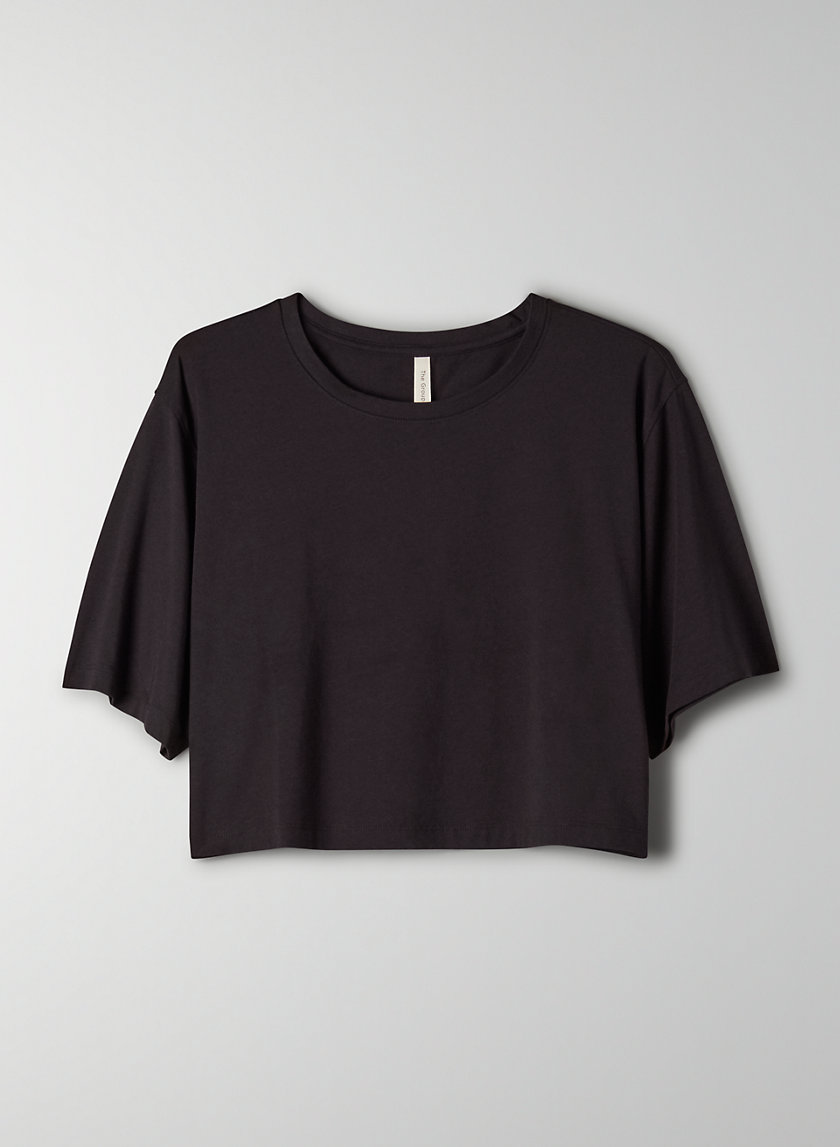 The Group by Babaton FOUNDATION CROPPED CREW T-SHIRT | Aritzia US