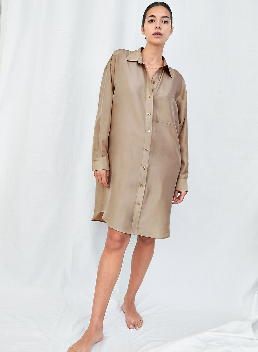 aritzia babaton silk dress