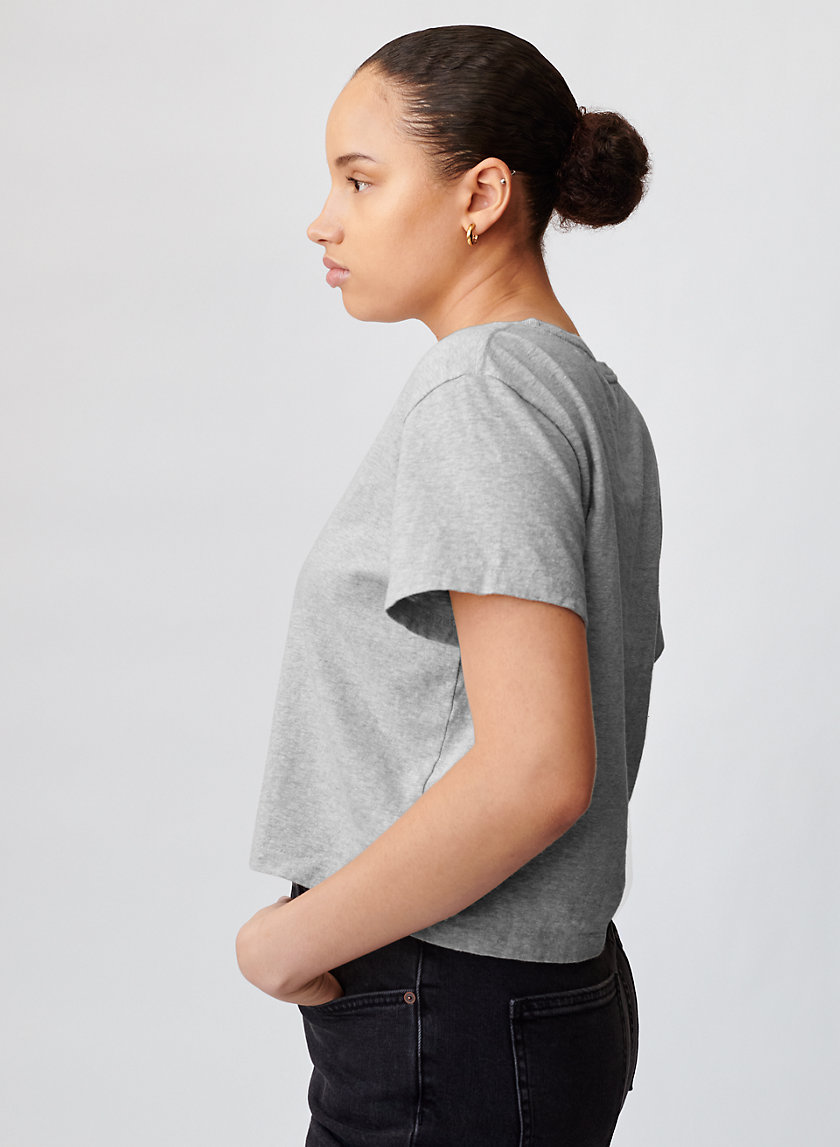 Denim Forum THE VINTAGE CROPPED T-SHIRT