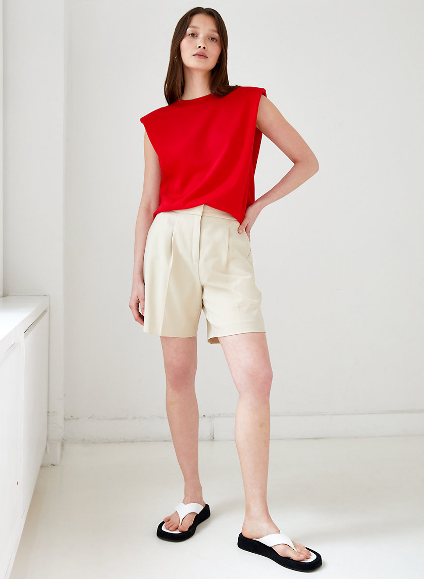 Babaton SHOULDER PAD TSHIRT Aritzia CA