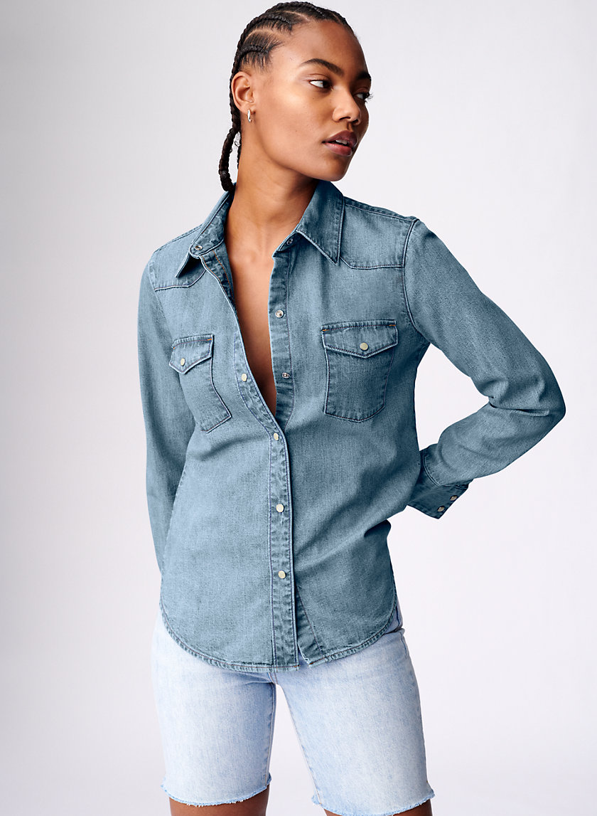 Denim Forum THE GIA WESTERN SHIRT 
