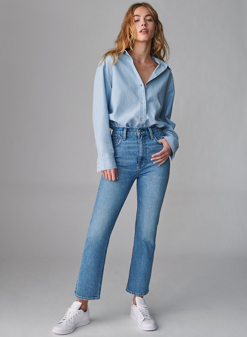 Denim Forum THE BAILEY HIGH RISE BOOT 