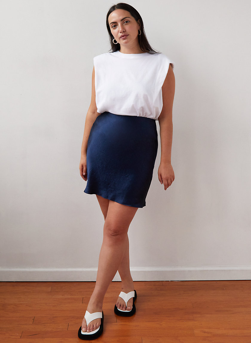 Babaton MINI SLIP SKIRT Aritzia INTL