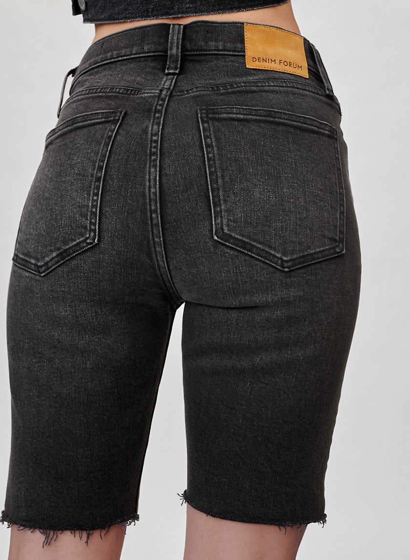 Denim Forum THE YOKO BERMUDA SHORT | Aritzia US