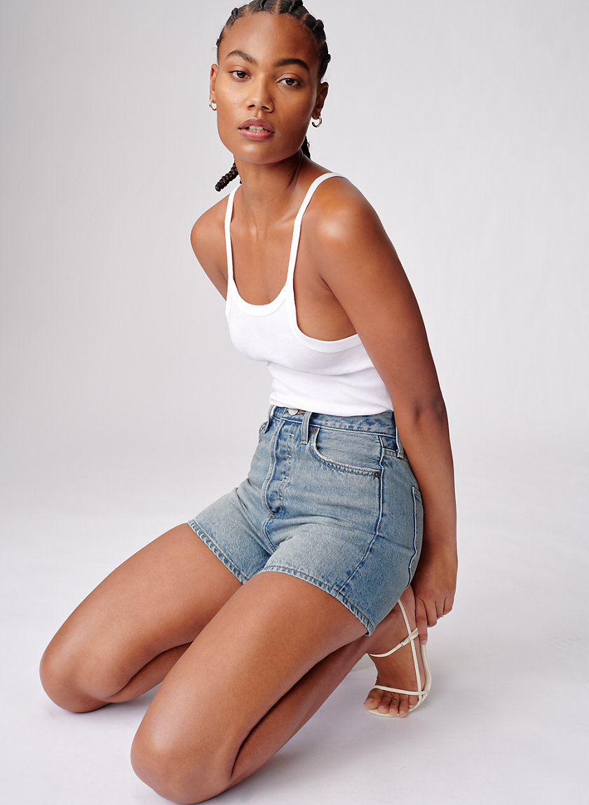 Denim Forum THE JONI LOOSE SHORT 