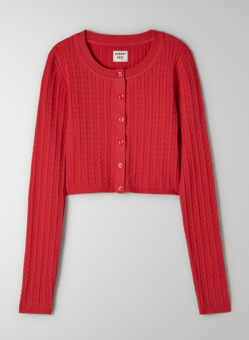 aritzia izzy cardigan