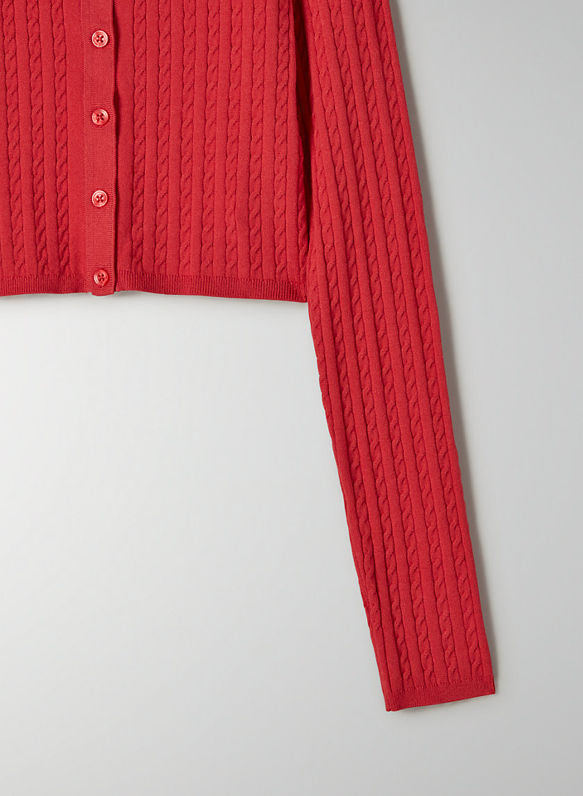 aritzia izzy cardigan