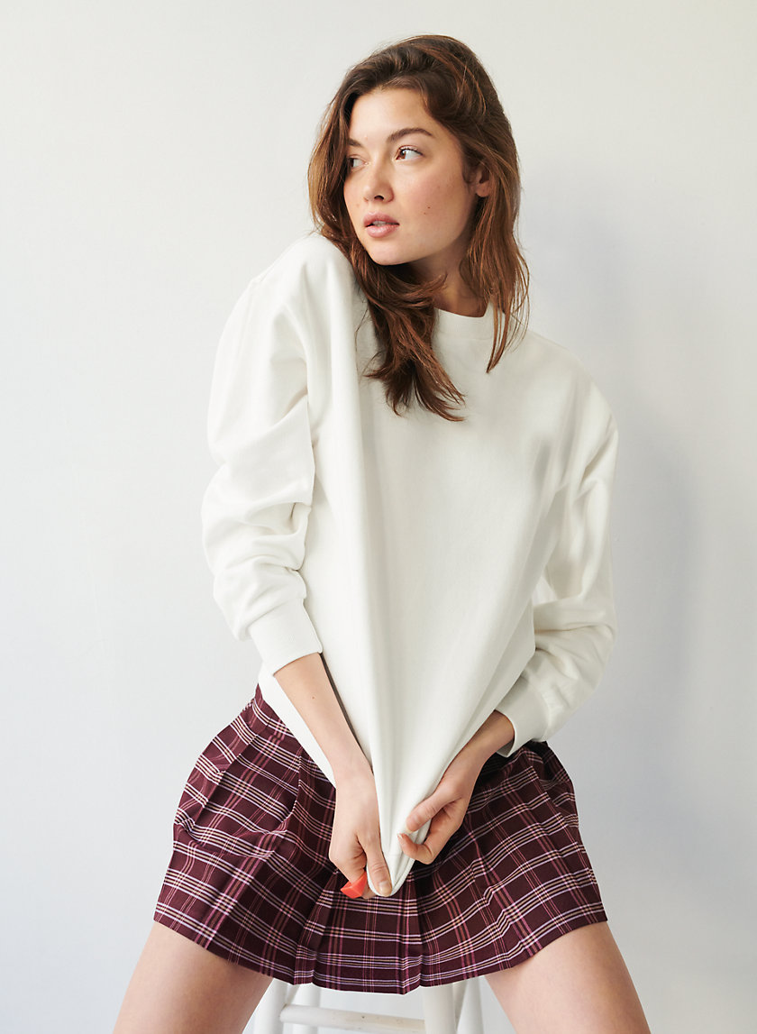 a crewneck