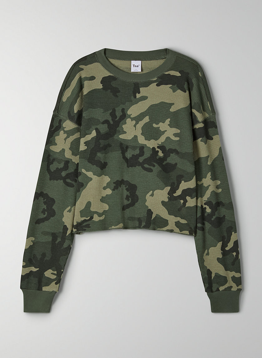 Tna THERMAL CROPPED LONGSLEEVE 
