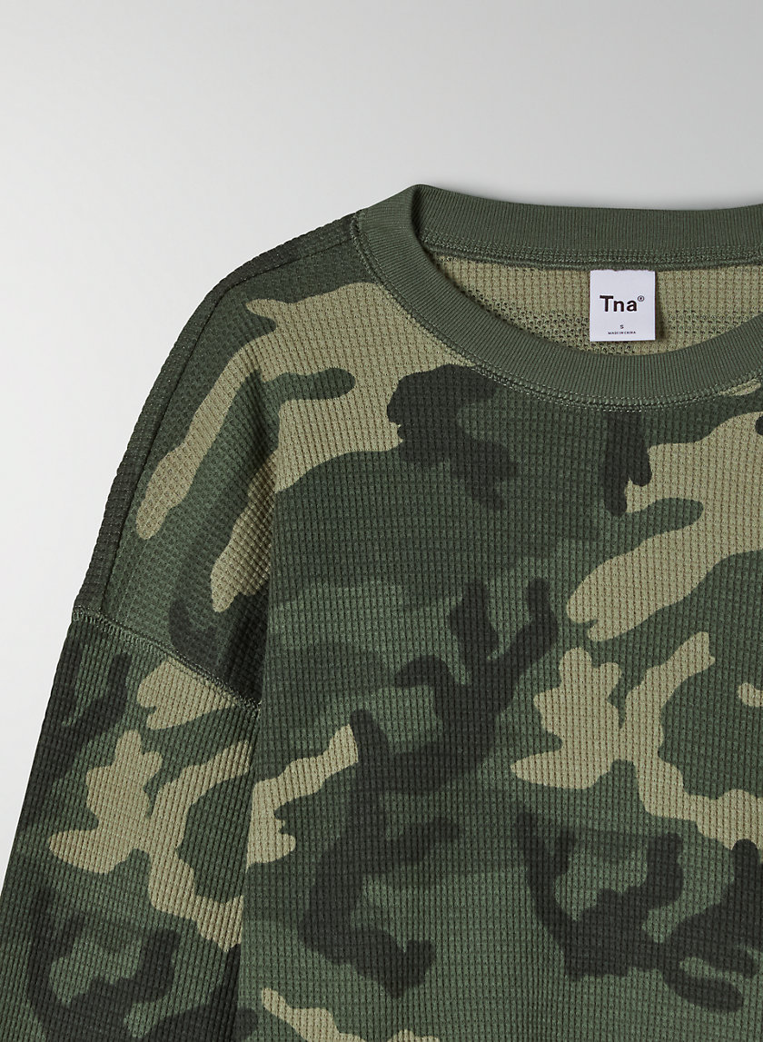 Tna THERMAL CROPPED LONGSLEEVE 