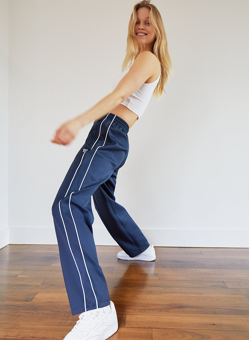 straight leg track pants