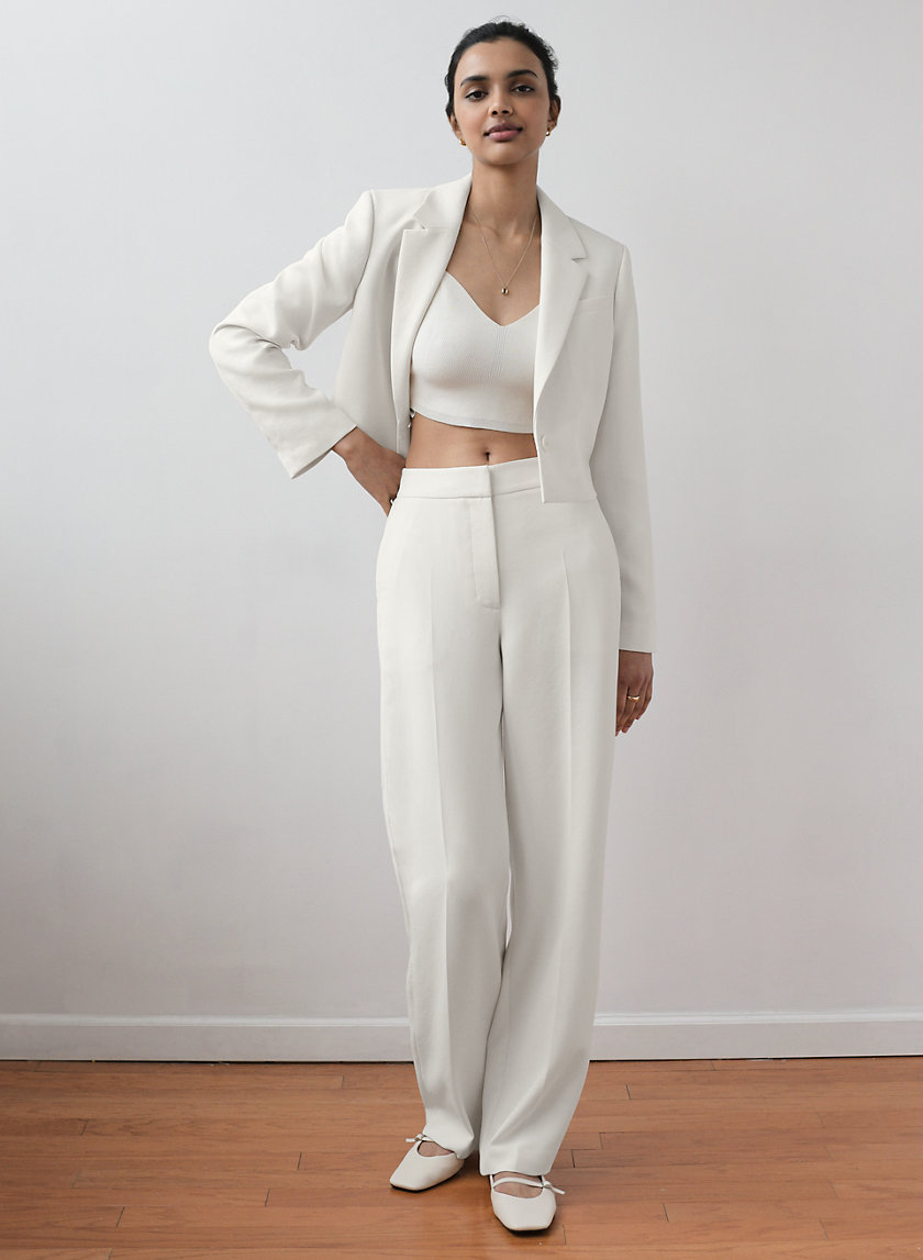 aritzia white blazer