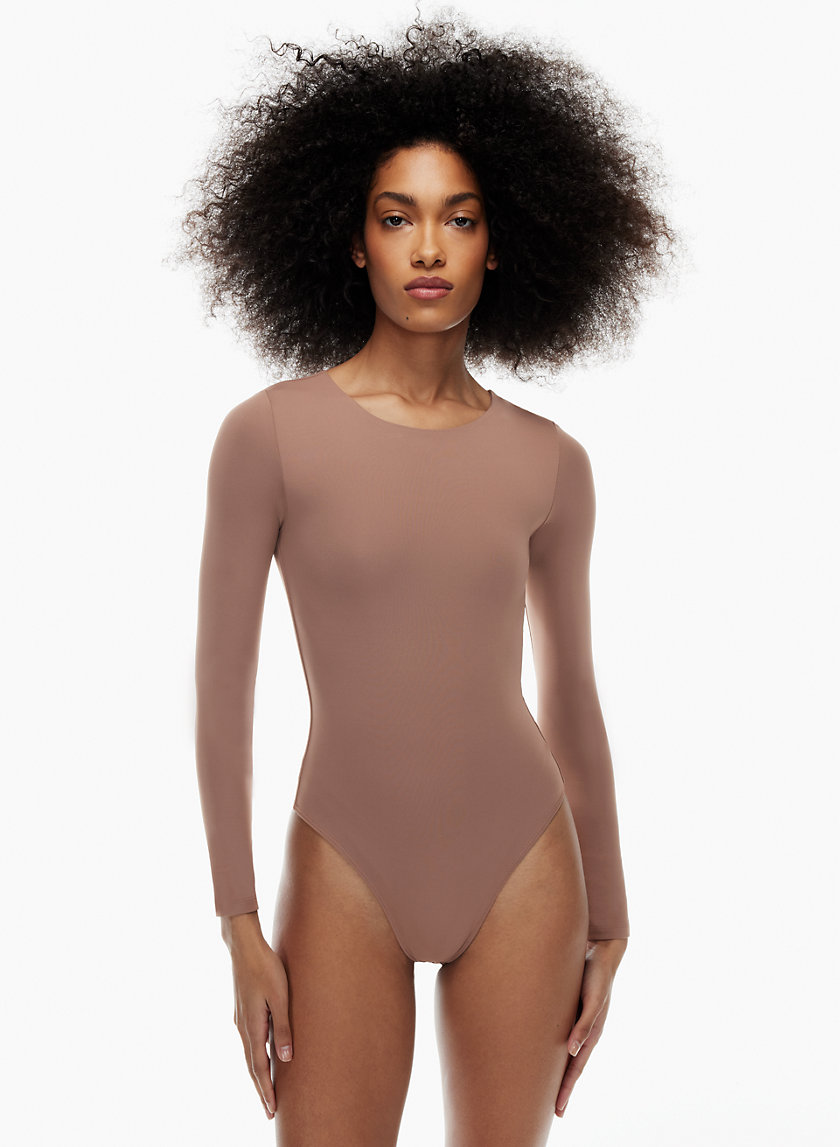 long sleeve contour body suit