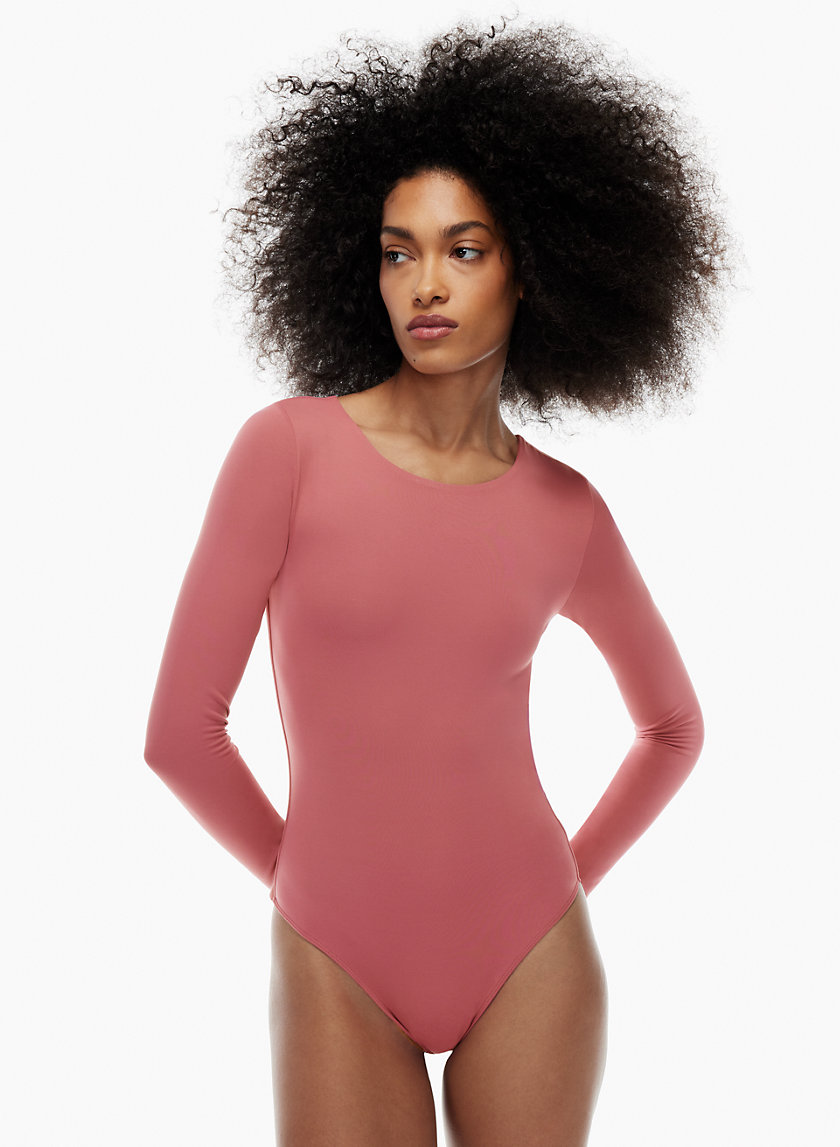 long sleeve contour body suit