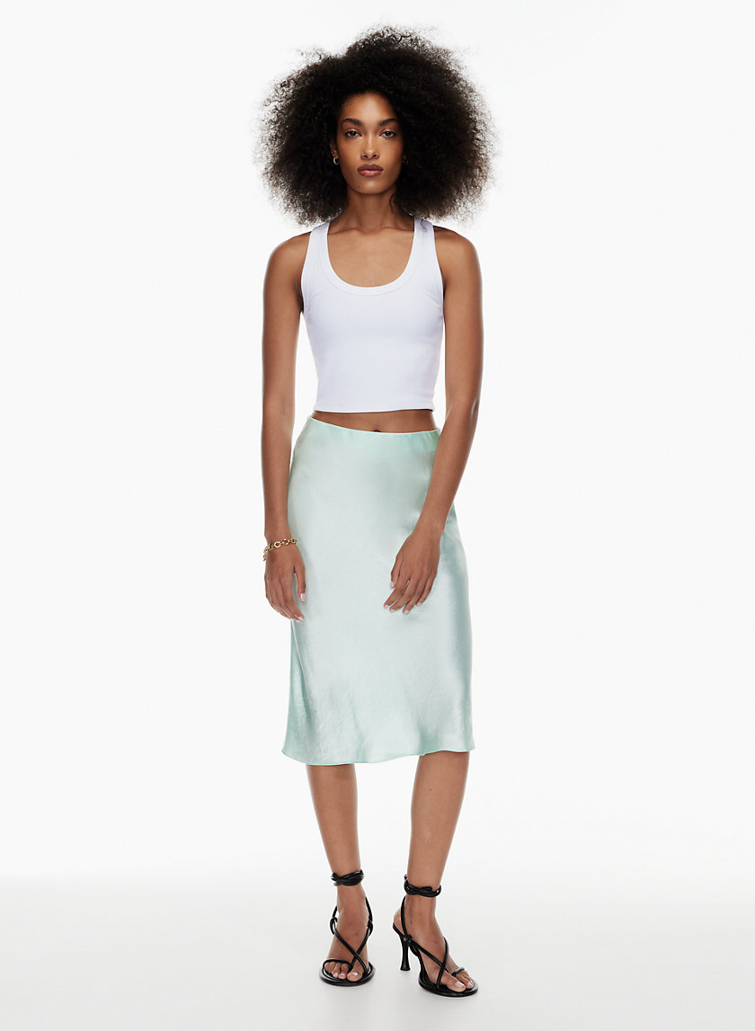 Babaton SLIP MIDI SKIRT Aritzia INTL