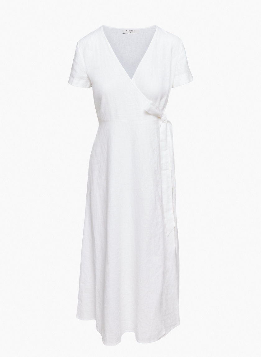 Babaton DERN LINEN DRESS | Aritzia CA