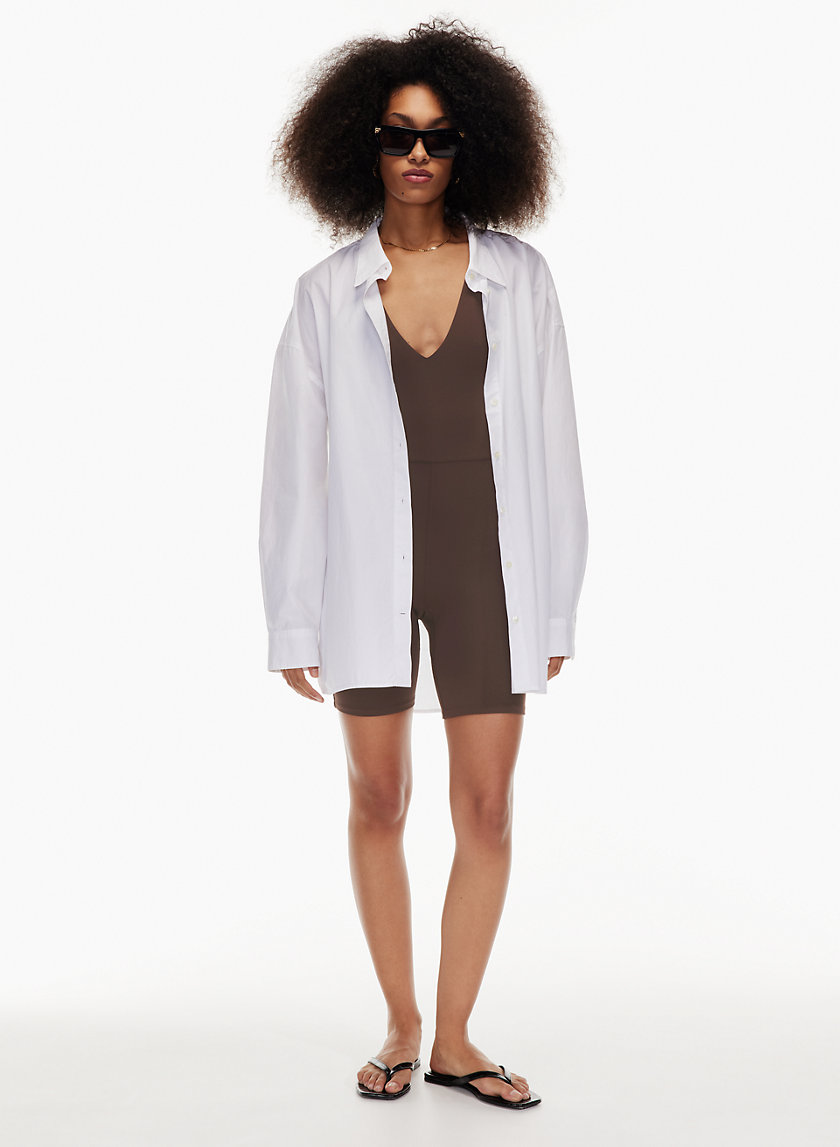 Babaton CONTOUR V-NECK ROMPER | Aritzia US