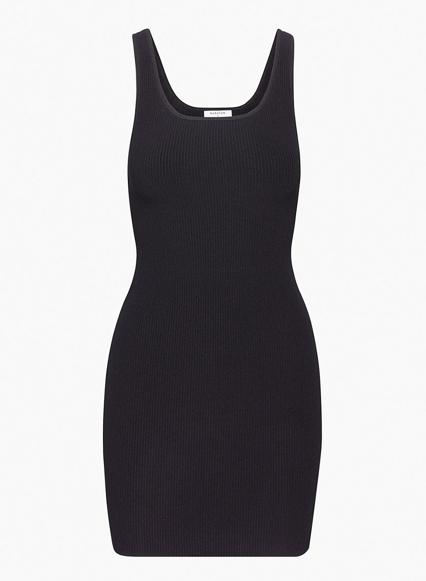 Babaton SCULPT KNIT TANK MINI DRESS | Aritzia INTL