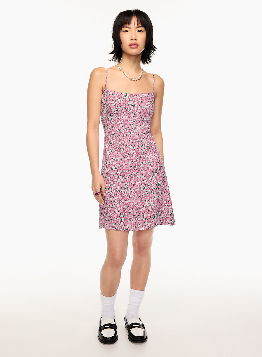 pink aritzia dress