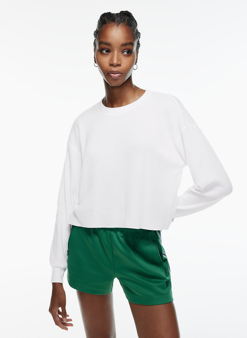 Tna ALAMO WAFFLE CROPPED LONGSLEEVE 